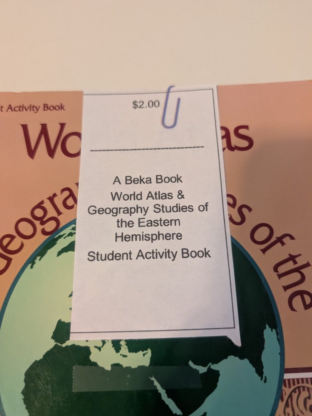 Text Book A Beka Book Geography